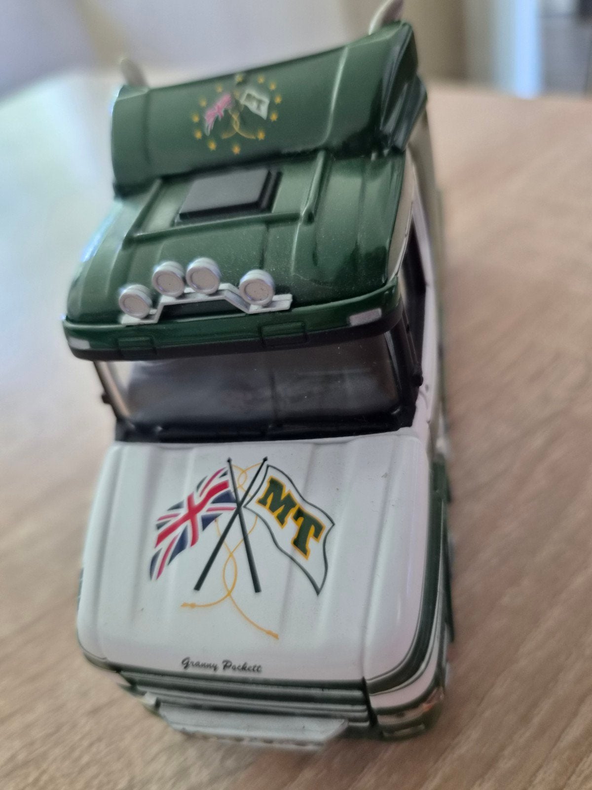 Scania t truck mt, Hobby en Vrije tijd, Modelauto's | 1:50, Tekno, Zo goed als nieuw, Tekno, Bus of Vrachtwagen