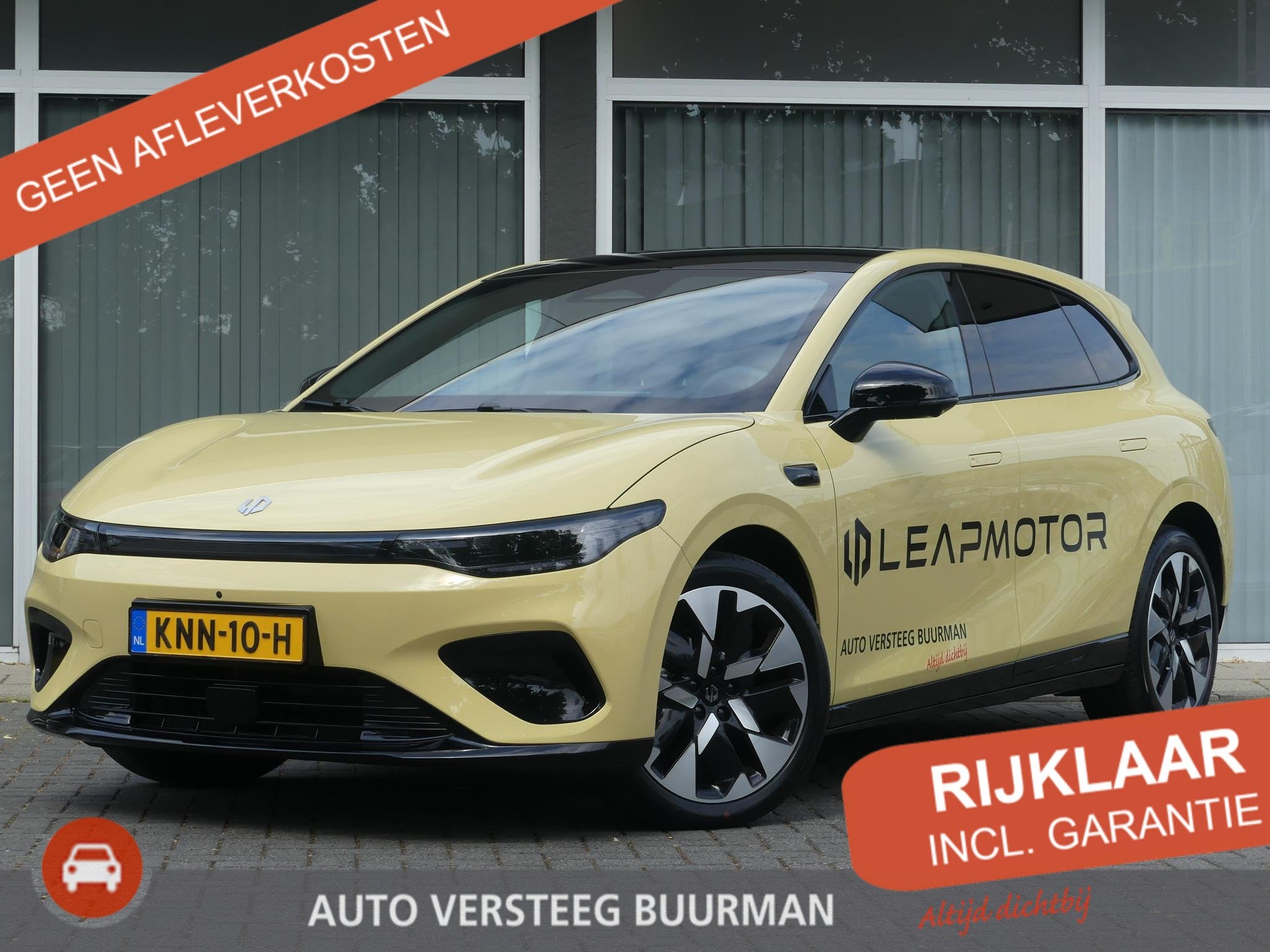 Leapmotor B05 ProMax Design 67.1 kWh Apple Capl/Andr Auto, 3, Auto's, Leapmotor, 12 maanden, Achterwielaandrijving, Overige modellen