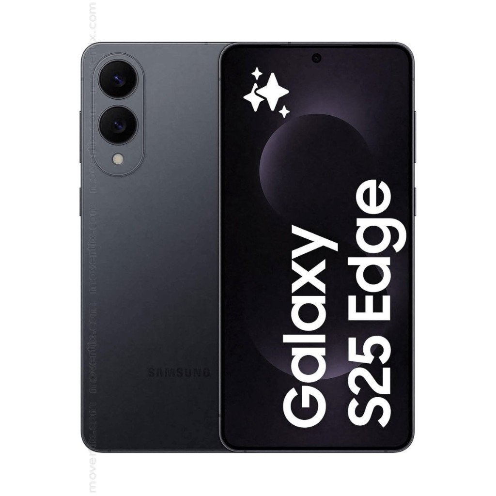 Samsung Galaxy S25 Edge - 512GB - Black ( Nieuw in doos ), Zwart, Touchscreen, Nieuw, Zonder simlock