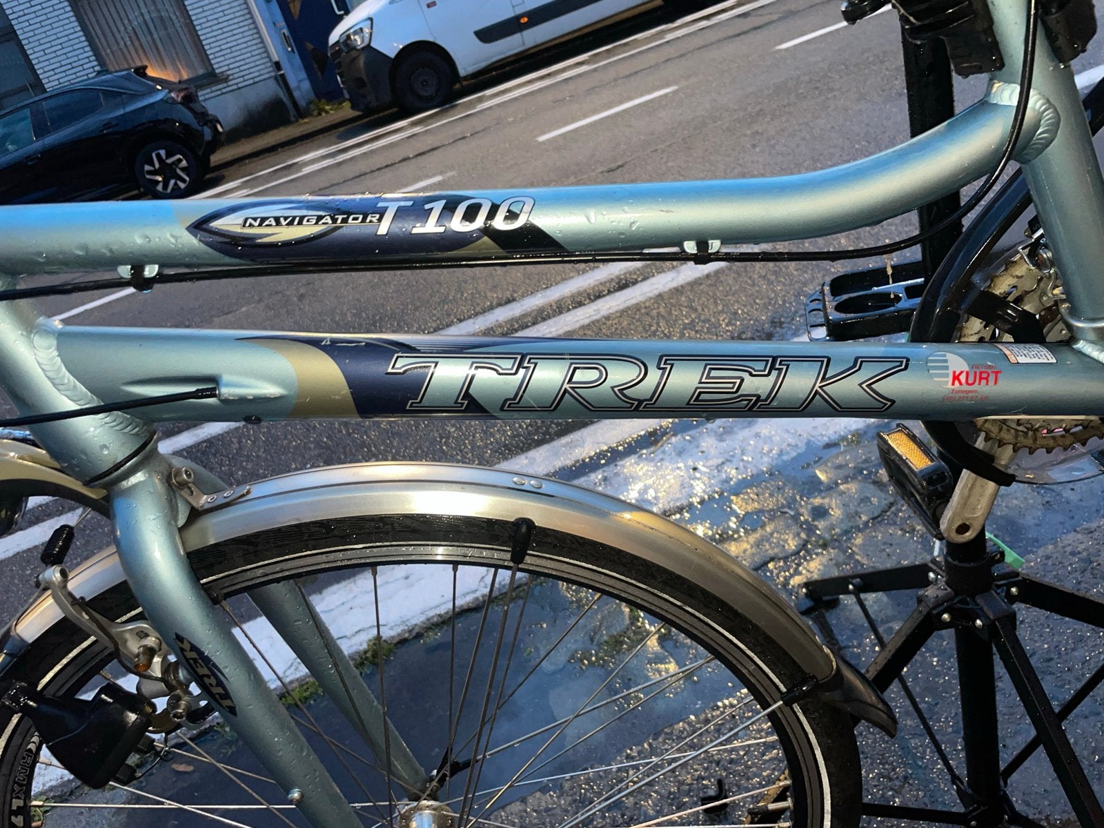 Trek Navigator T100 Damesfiets - Comfortabel en Betrouwbaar, Gebruikt, Velgrem, 50 tot 53 cm, Ophalen
