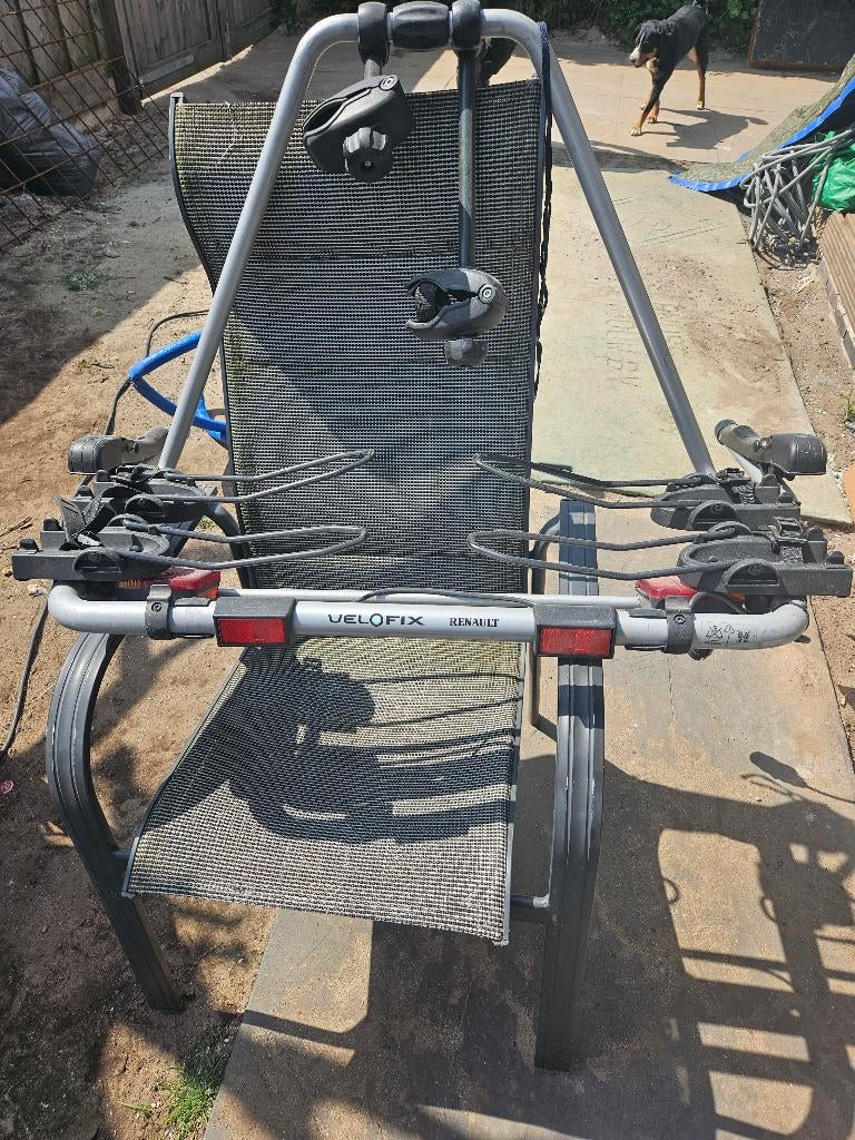Te koop: fietsendrager Renault Modus, Auto diversen, Fietsendragers, Ophalen, 2 fietsen, Gebruikt, Achterklepdrager