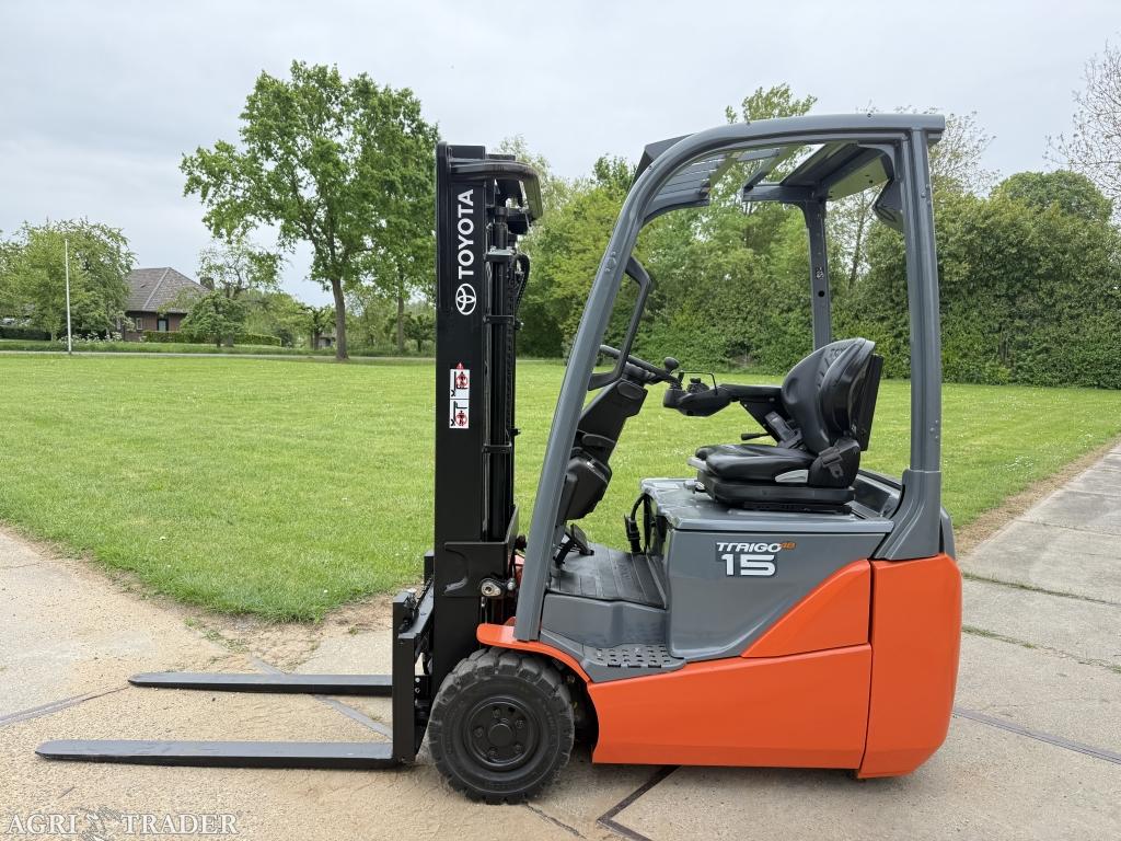 Unieke Toyota 1500KG freelift Sideshift 680uur!! Accu 92%, Info@vanbeurdenheftrucks.nl, Heftruck, Ophalen of Verzenden, Toyota