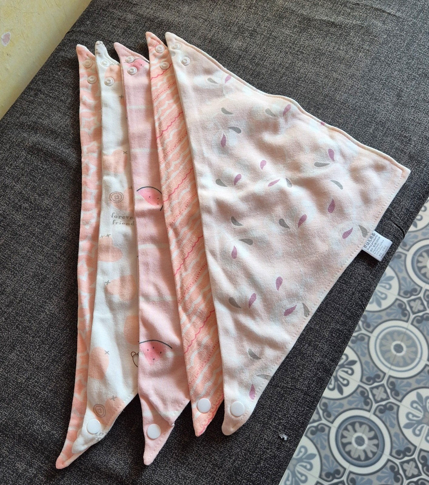 5 PatPat 100% katoenen slabbertjes. Nieuw, Kinderen en Baby's, Ophalen of Verzenden, Nieuw