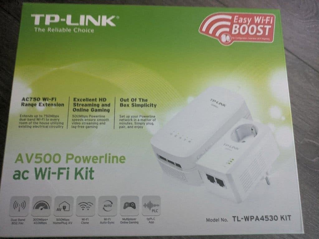 TP-Link AV500 Powerline WiFi Kit - TL-WPA4530, Computers en Software, WiFi-versterkers, Ophalen of Verzenden, Gebruikt, Tp-link