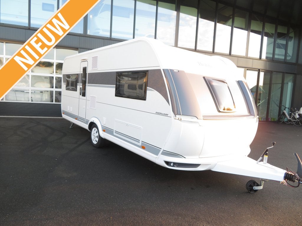 Hobby Excellent 560 CFE +gratis mover, Schokbreker, Rondzit, Hobby, Overige typen