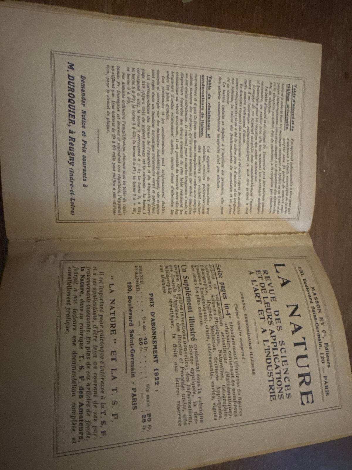 Foto 7 van La T.S.F. des Amateurs - Franck Duroquier (1922)