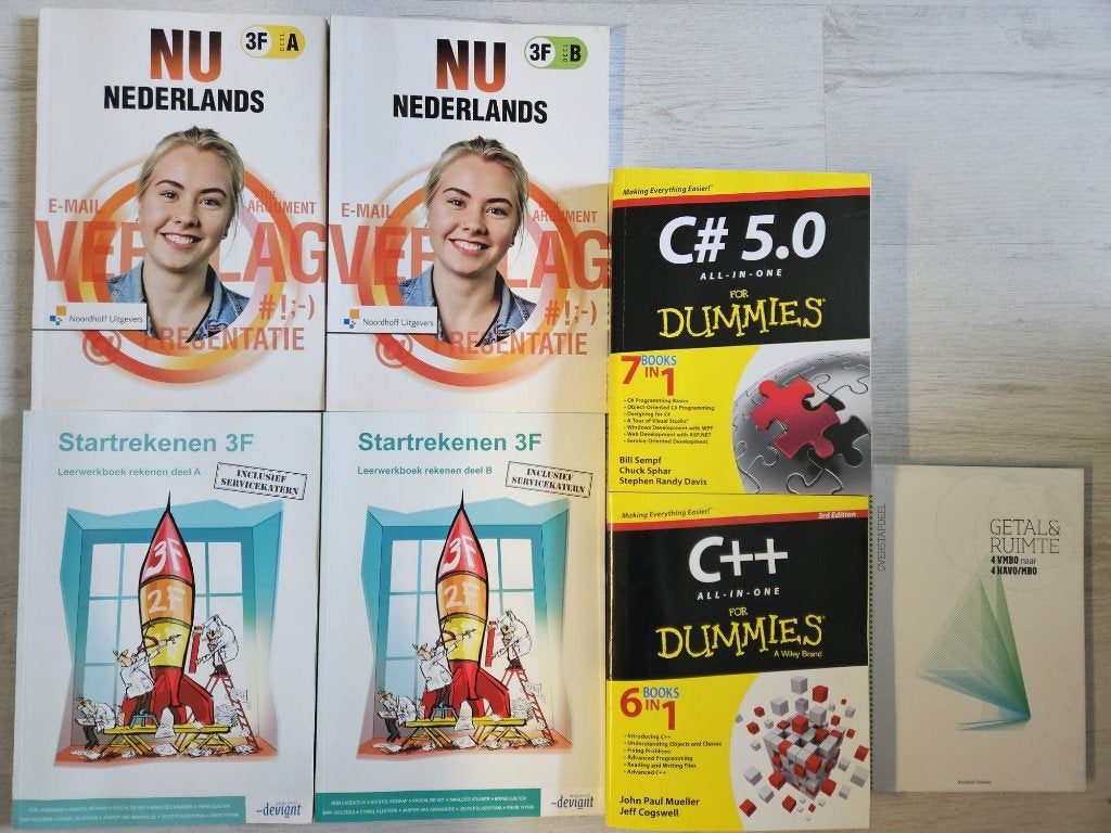 School Boeken, Ophalen of Verzenden, Zo goed als nieuw, Overige niveaus, Overige vakken