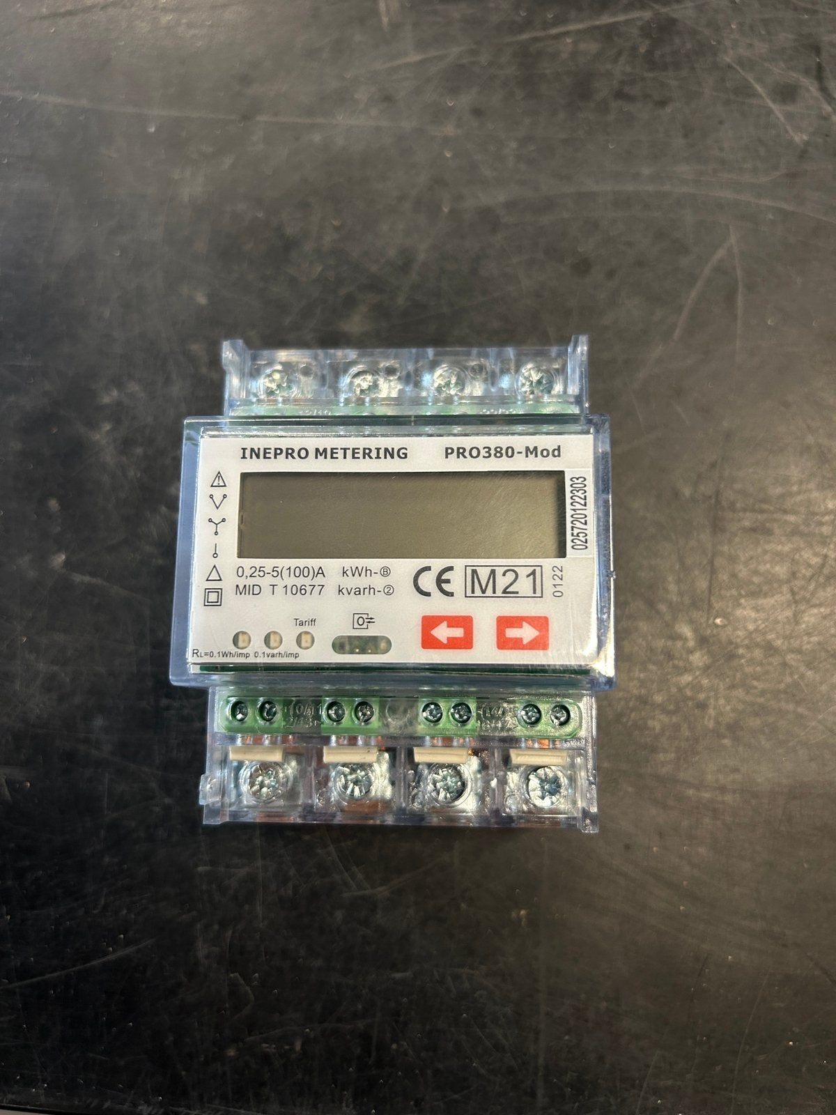 INEPRO Metering PRO380-Mod 3-fase kWh meter – 100A – Modbus, Hobby en Vrije tijd, Ophalen of Verzenden, Zo goed als nieuw