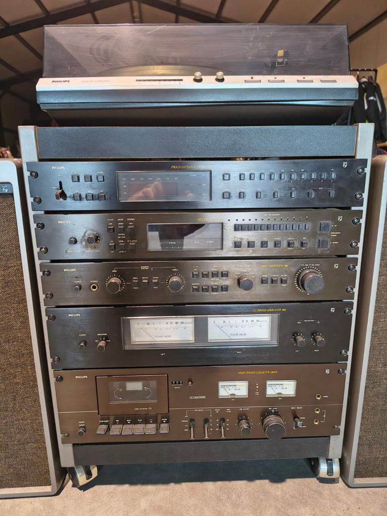 Philips High End Audio stereo set uit 1978, Philips, Gebruikt, Losse componenten, Ophalen