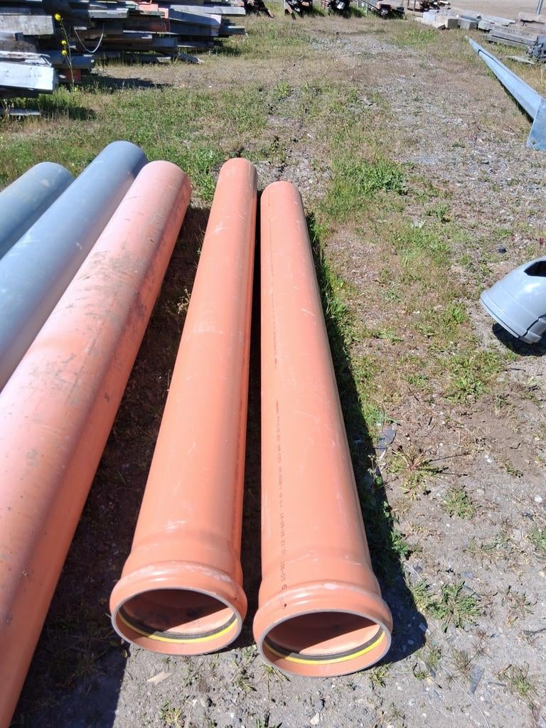 Dn 315 / Dn 250 pvc buis circulair, Doe-het-zelf en Verbouw, Buizen en Afvoer, Gebruikt, Rechte buis, Pvc, 2 tot 4 meter, 80 mm of meer
