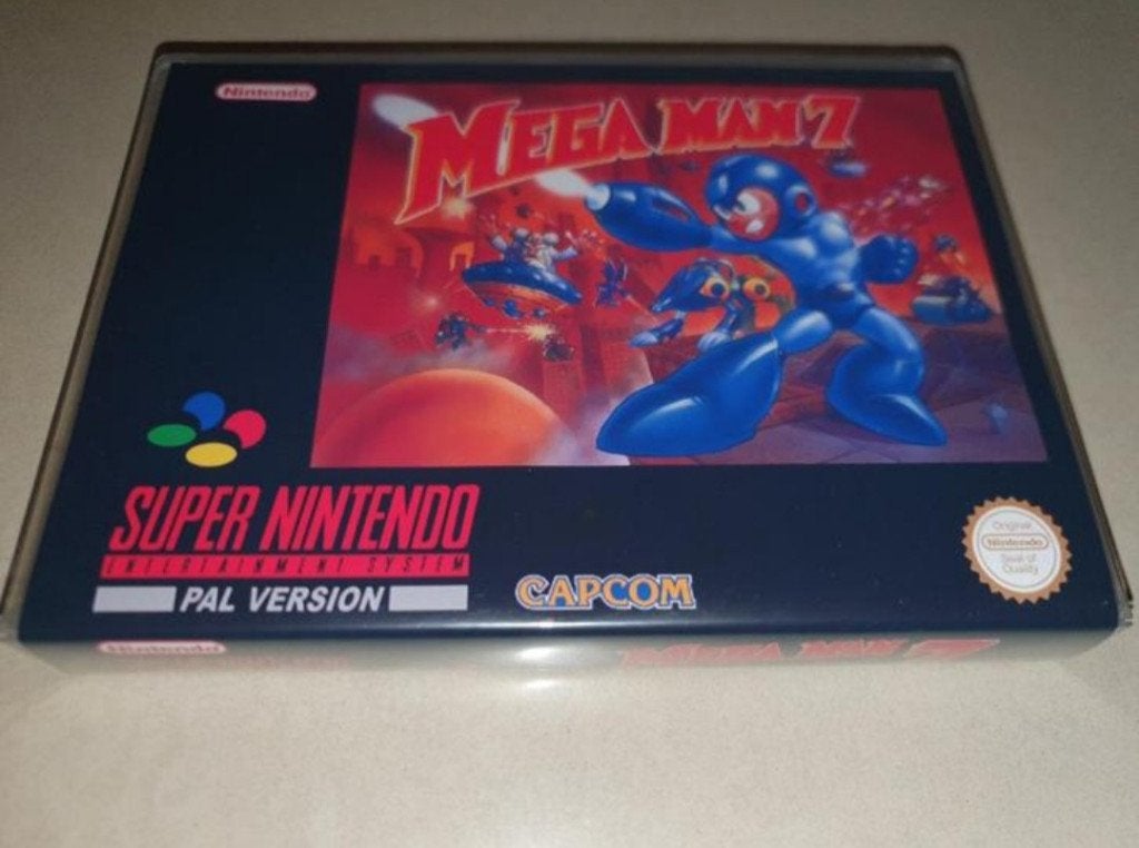 Mega Man 7 SNES Game Case, Verzenden, 1 speler, Zo goed als nieuw, Vanaf 3 jaar