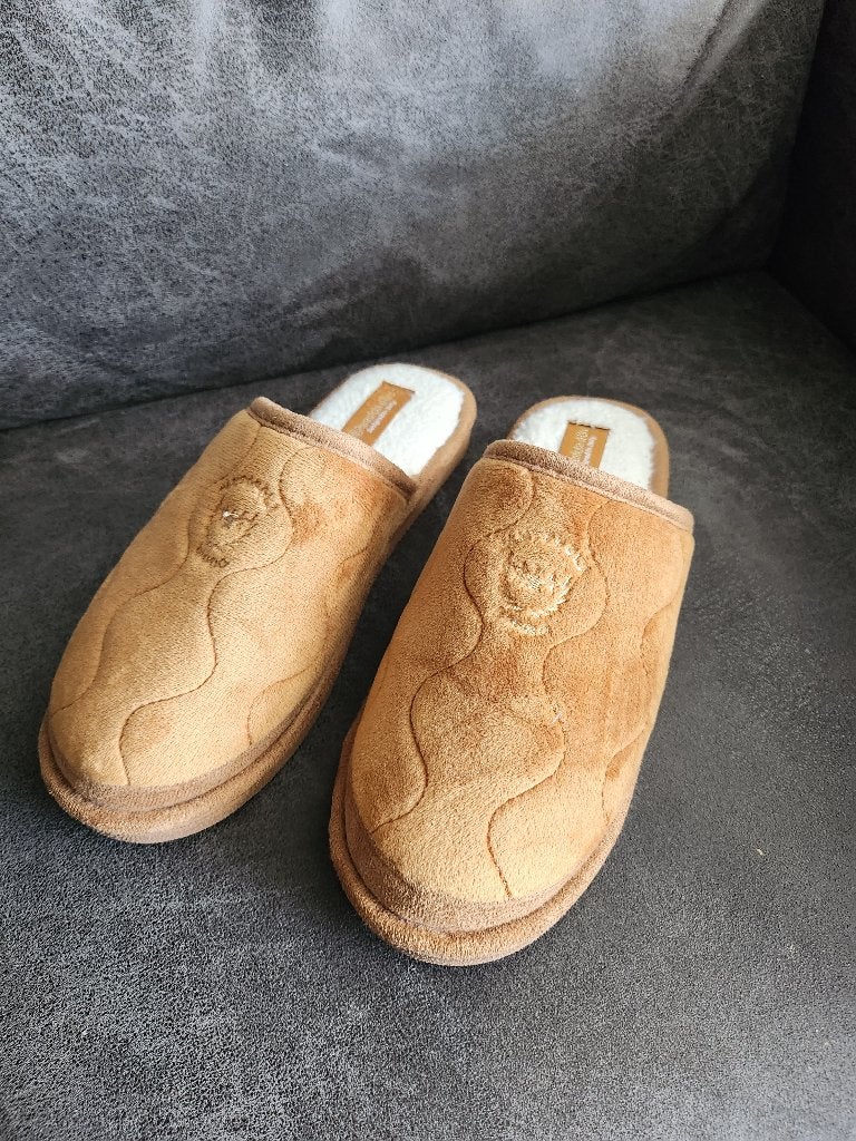 Pantoffel dames Pantofola d'Oro, Bruin, Ophalen of Verzenden, Zo goed als nieuw, Pantofola d'Oro