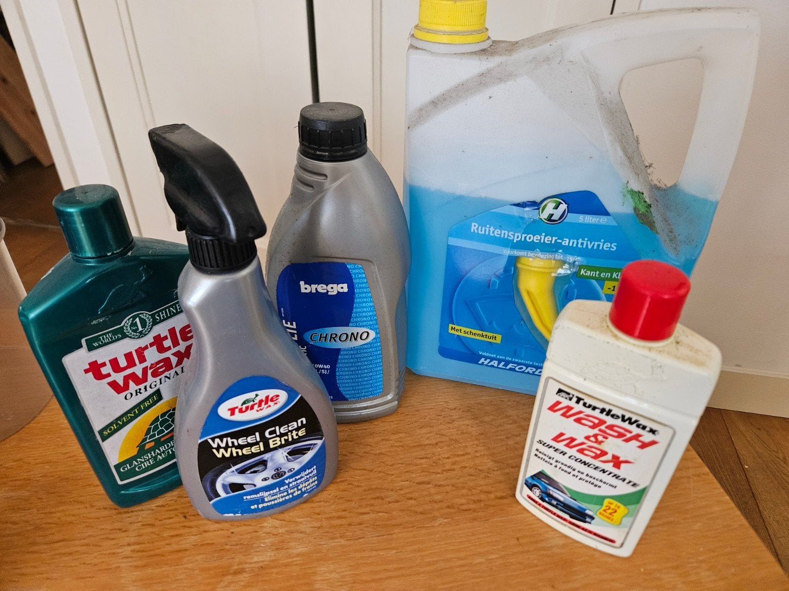 wax middelen auto /motorolie en antivries, Ophalen