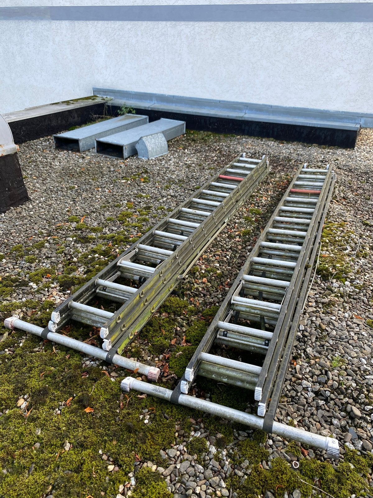 2x Altrex Trap 14 Treden 3-delig, Doe-het-zelf en Verbouw, Gebruikt, Trap, Ophalen of Verzenden, Opvouwbaar of Inschuifbaar