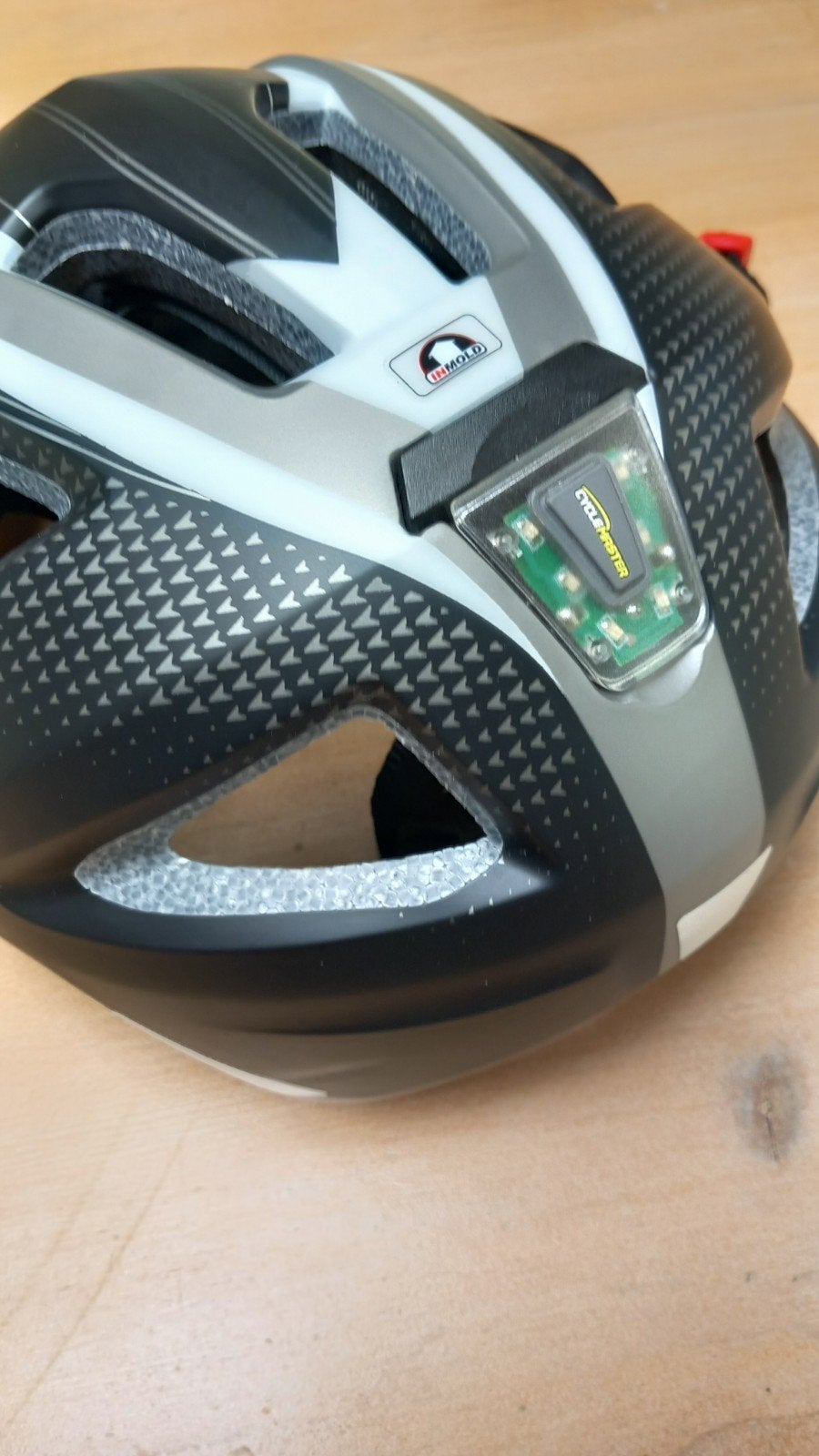 Nieuwe Cyclemaster fietshelm met LED-verlichting, Fietsen en Brommers, Nieuw, Overige maten, Ophalen of Verzenden, Heer of Dame