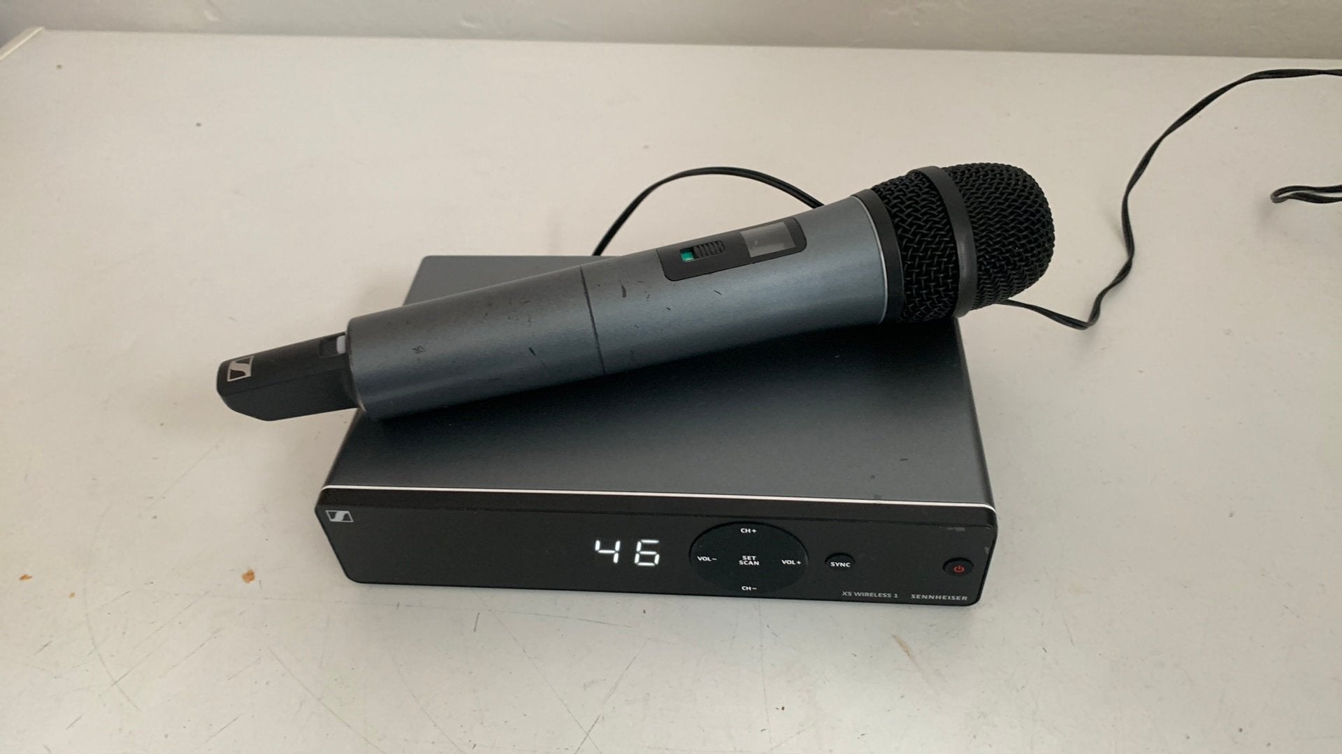 Sennheiser XS draadloos microfoon, Ophalen of Verzenden, Gebruikt, Zangmicrofoon, Draadloos