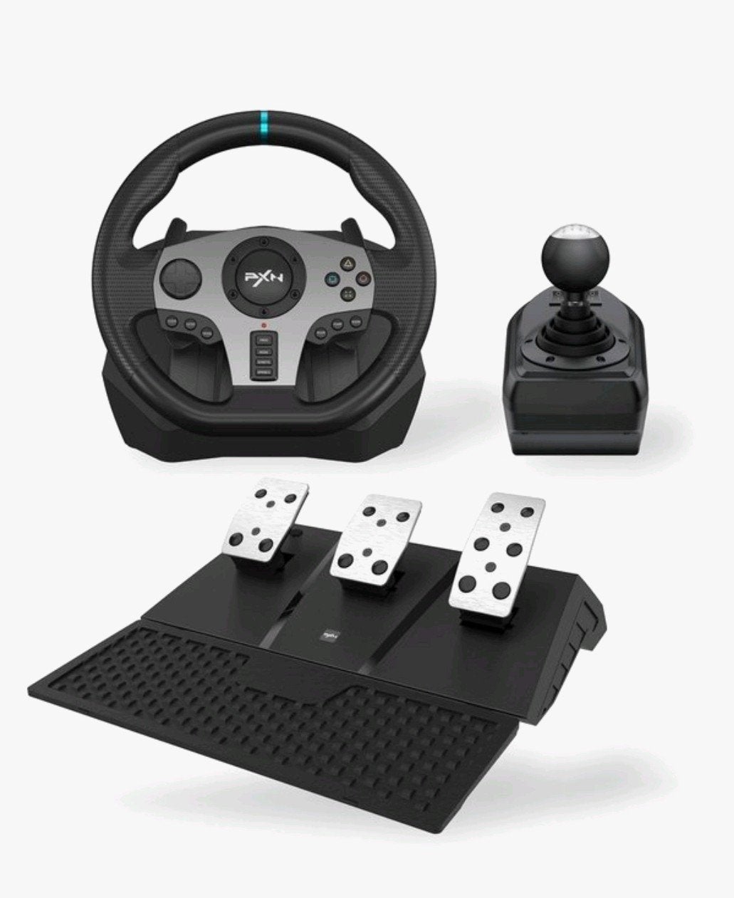 PXN V9 Gaming Stuurwiel met Pedalen en Schakelpook, Ophalen, Overige merken, Nieuw