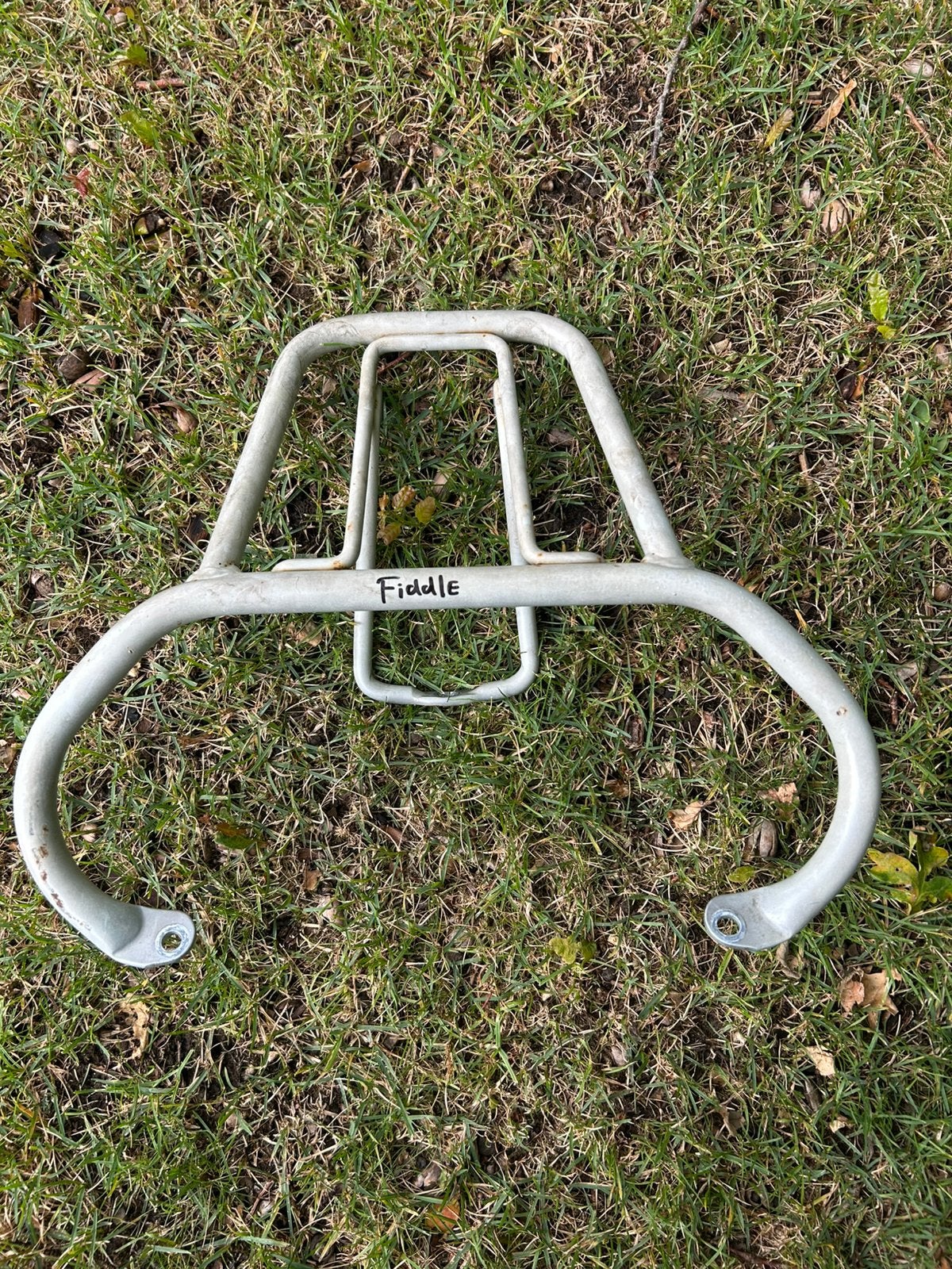 Sym fiddle achter drager, Fietsen en Brommers, Verzenden, Zo goed als nieuw, Benzine, Fiddle