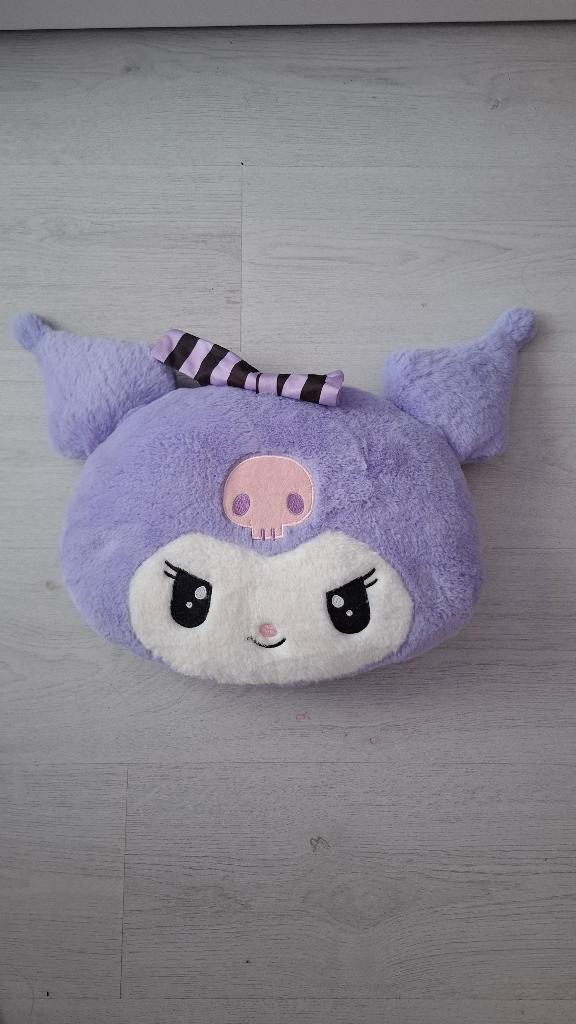 Kuromi kussen/knuffel, Overige merken, Konijn, Zo goed als nieuw, Middelgroot (20 tot 80 cm)