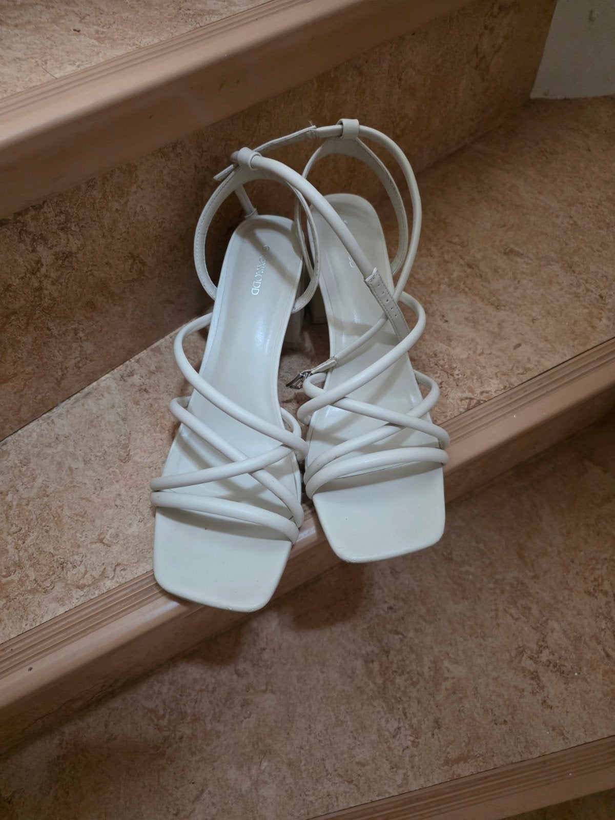 Even&Odd sandalen maat 43, amper gedragen, Kleding | Dames, Beige, Zo goed als nieuw, Even&Odd, Sandalen of Muiltjes