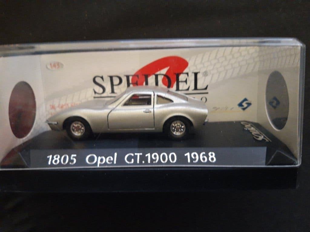 Opel GT ’69 grijs – Solido Speidel - gelimiteerde uitgave, Ophalen of Verzenden, Nieuw, Auto, Solido