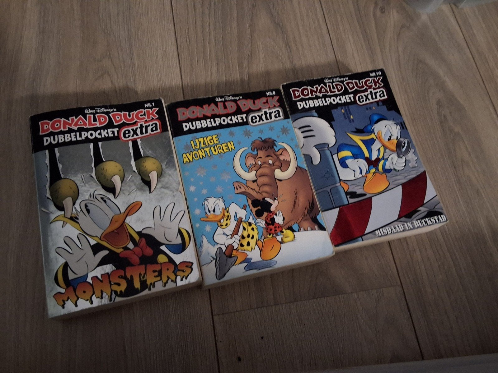 3 dubbelpockets extra, Boeken, Stripboeken, Meerdere stripboeken, Ophalen of Verzenden, Zo goed als nieuw, Walt Disney  Donald duck