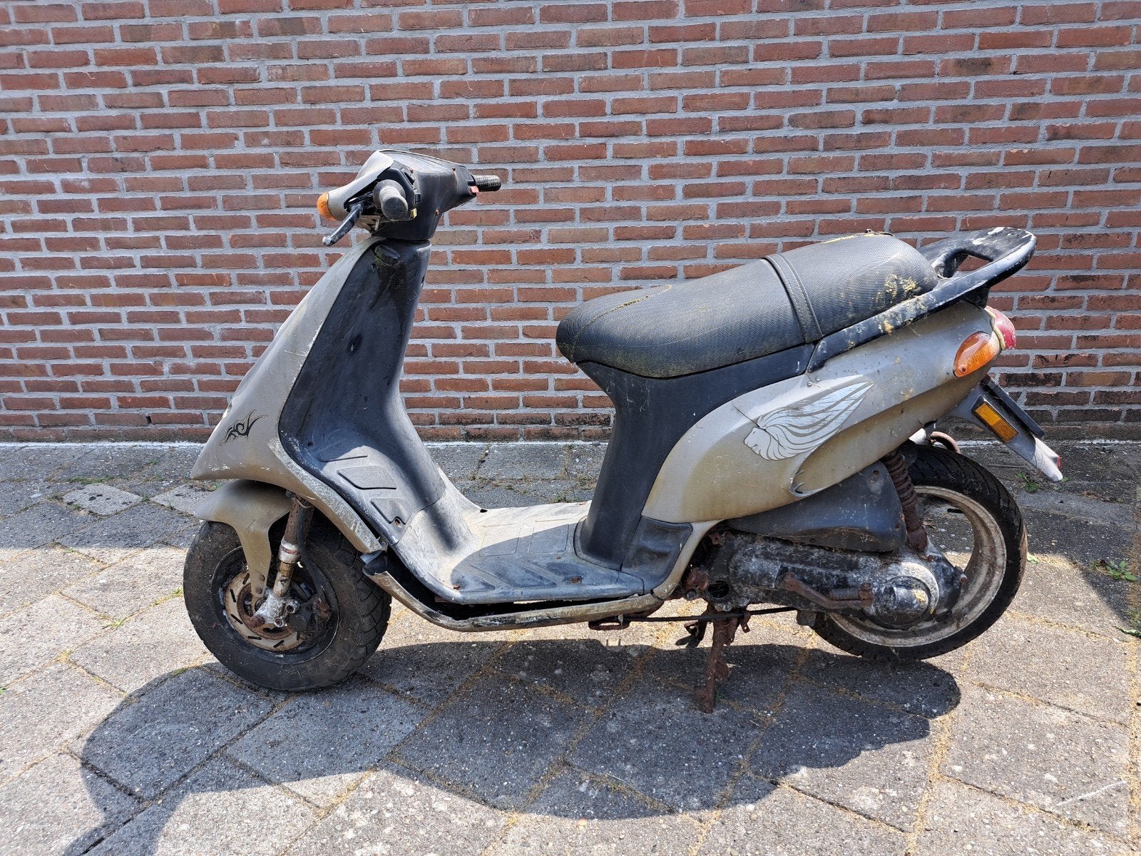 puch typhoon 2t piaggio, Fietsen en Brommers, Ophalen of Verzenden, Gebruikt