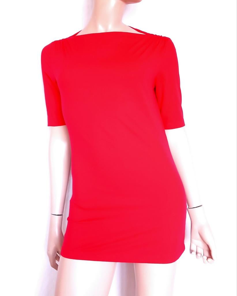 HUGO BOSS Top , Maat L, Ophalen of Verzenden, Zo goed als nieuw, Maat 42/44 (L), Rood