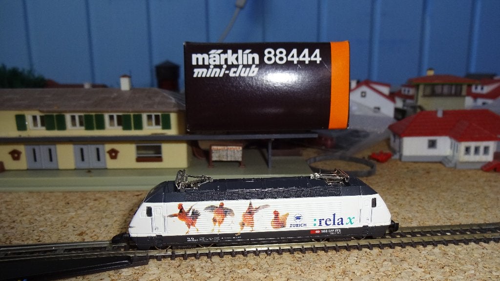 marklin z marklin miniclub spoort z., Ophalen, Wisselstroom, Gebruikt, Locomotief