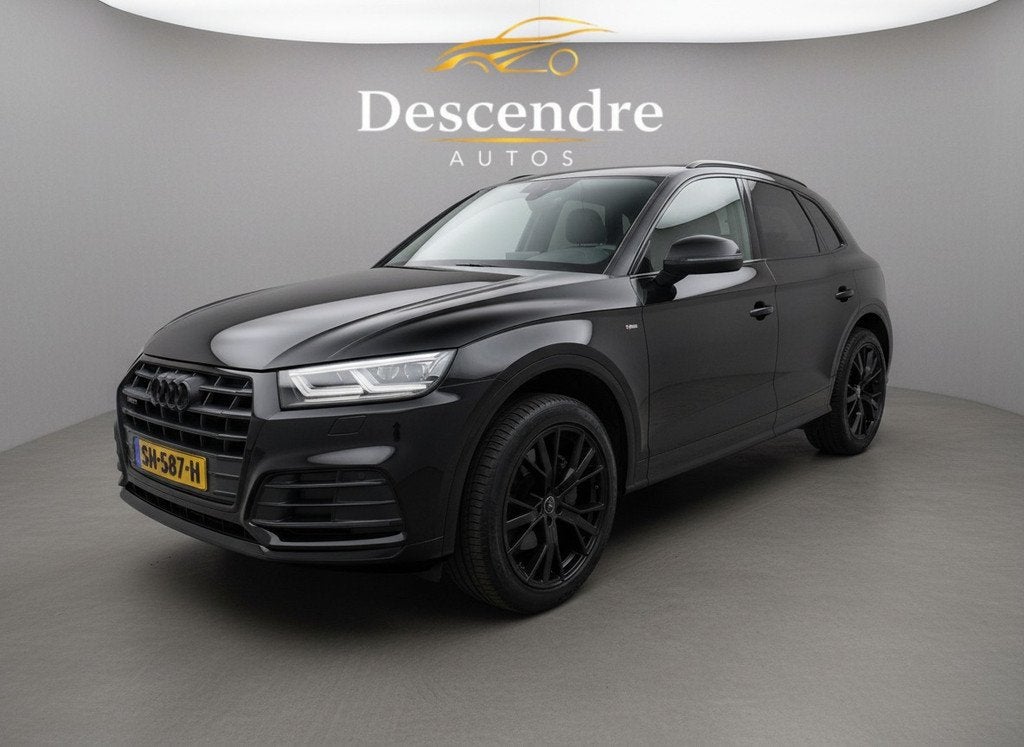 Audi Q5 2.0 TFSI quattro S-Line Edition 252pk (bj 2018), Auto's, Audi, Automaat, Gebruikt, 4 cilinders, Zwart
