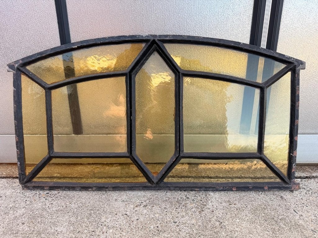 Klassiek stalraam met glazen ruitjes, Ophalen, Gebruikt, Minder dan 80 cm, 80 tot 120 cm