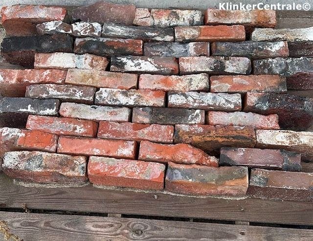 540m2 rood paars oude hard  gebakken klinkers waalformaat st, Bij dit gebruikte product niet te achterhalen, Gebruikt, Verzenden