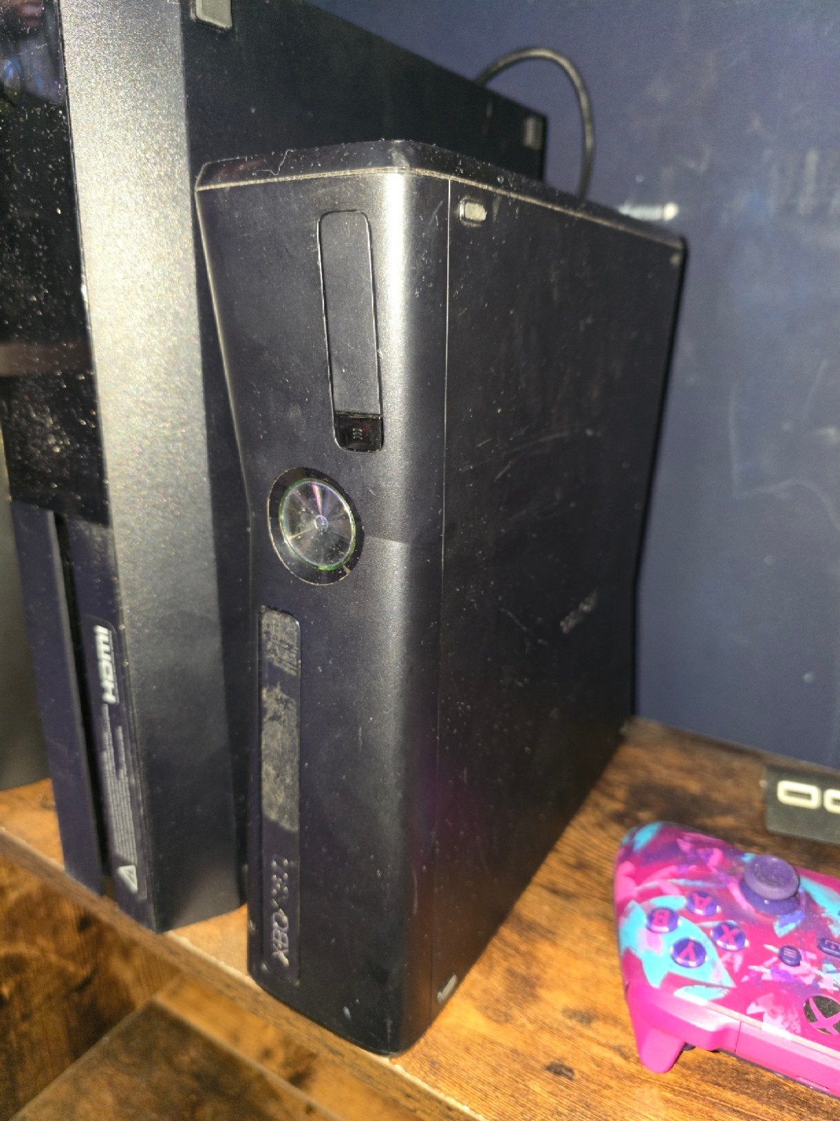 Xbox 360 S, Ophalen, Zonder controller, 250 GB, Gebruikt