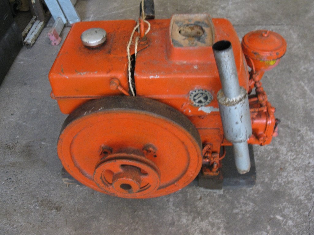 Stationair diesel motor Kubota KND4, Ophalen, Gebruikt, Dieselmotor