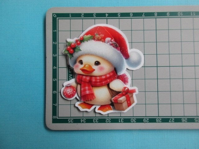 ky498 KERST / eend / cadeau, Verzenden, Nieuw, Kerst, Overige typen