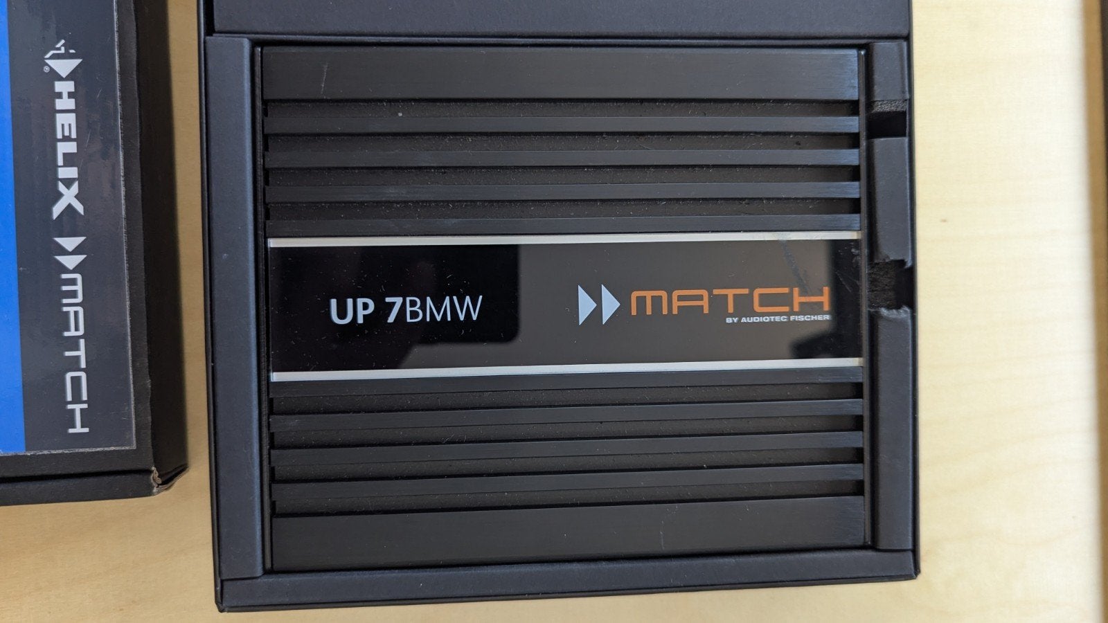 Match UP 7BMW versterker met Helix Bluetooth module, Overige merken, Overige systemen, Ophalen of Verzenden, Zo goed als nieuw