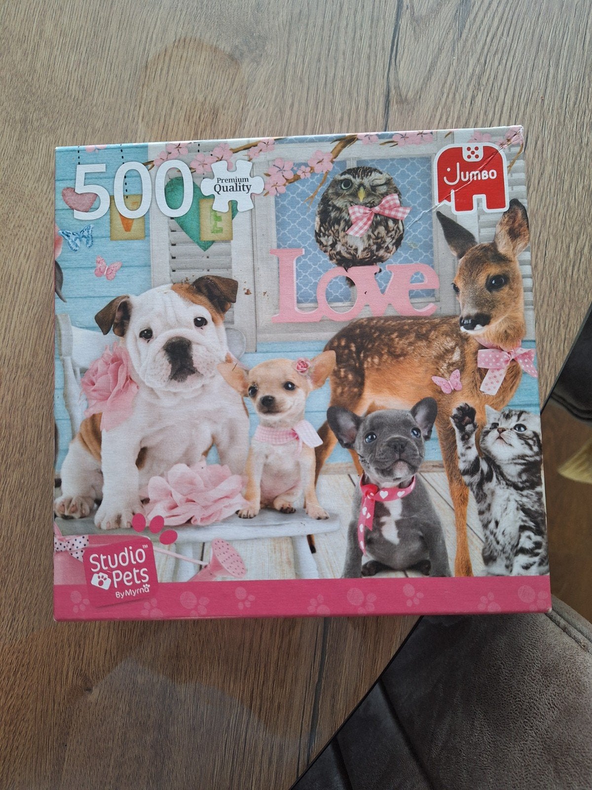 Jumbo puzzel 500 stukjes Studio Pets, Ophalen of Verzenden, Meer dan 50 stukjes, 6 jaar of ouder