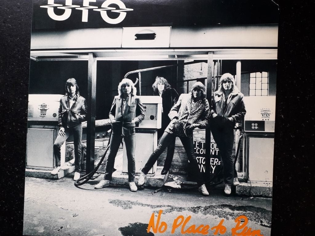 UFO - NO PLACE TO RUN - LP, Cd's en Dvd's, Verzenden, Gebruikt, Overige formaten, Poprock