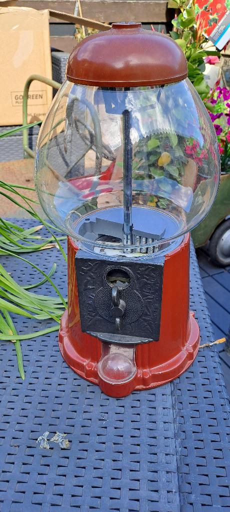 vintage kauwgumbal automaat, Antiek en Kunst, Curiosa en Brocante, Ophalen of Verzenden