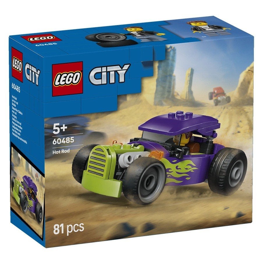LEGO City 60485 Hot Rod  * ’t LEGOhuis *, Lego, Nieuw, Ophalen of Verzenden, X
