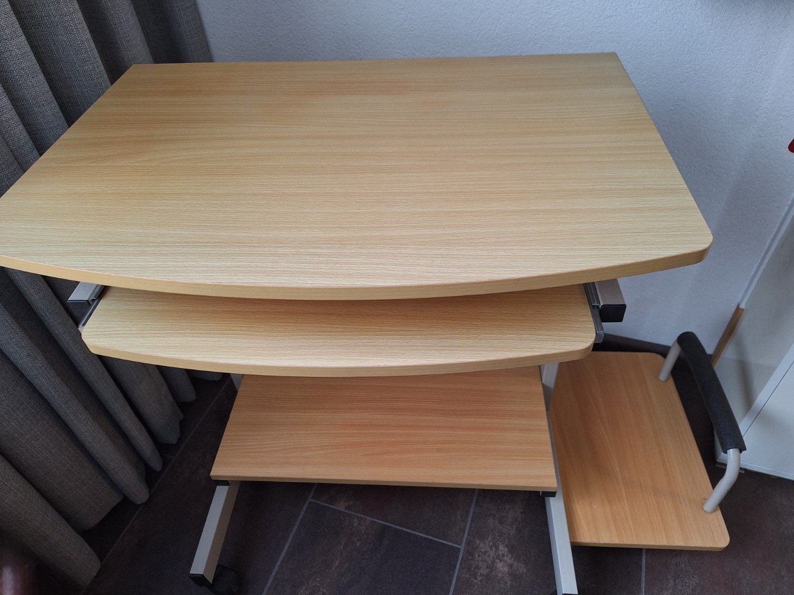 Computertafel, Ophalen, 70 tot 120 cm
