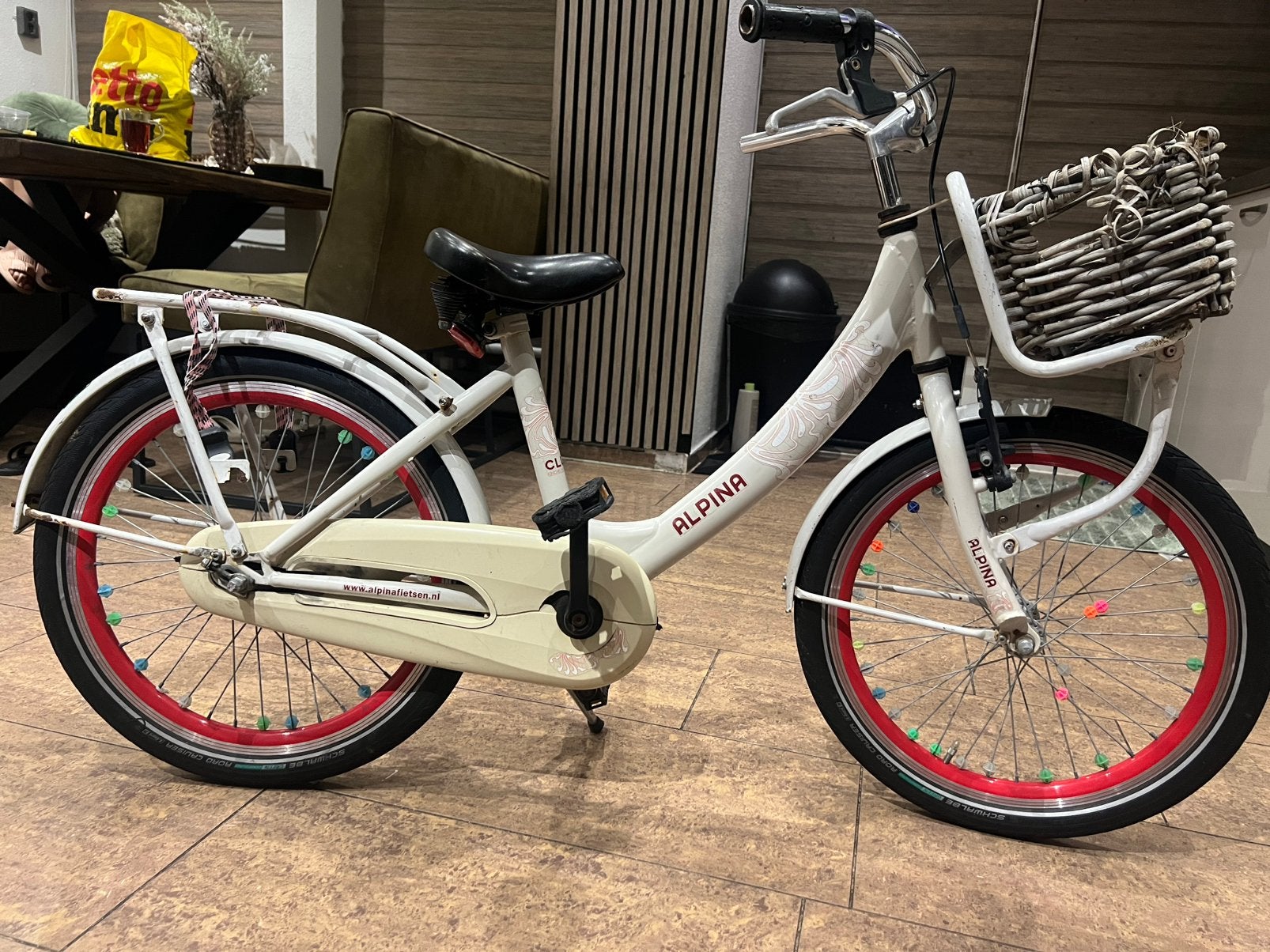 Kinder fiets, Ophalen, Zo goed als nieuw