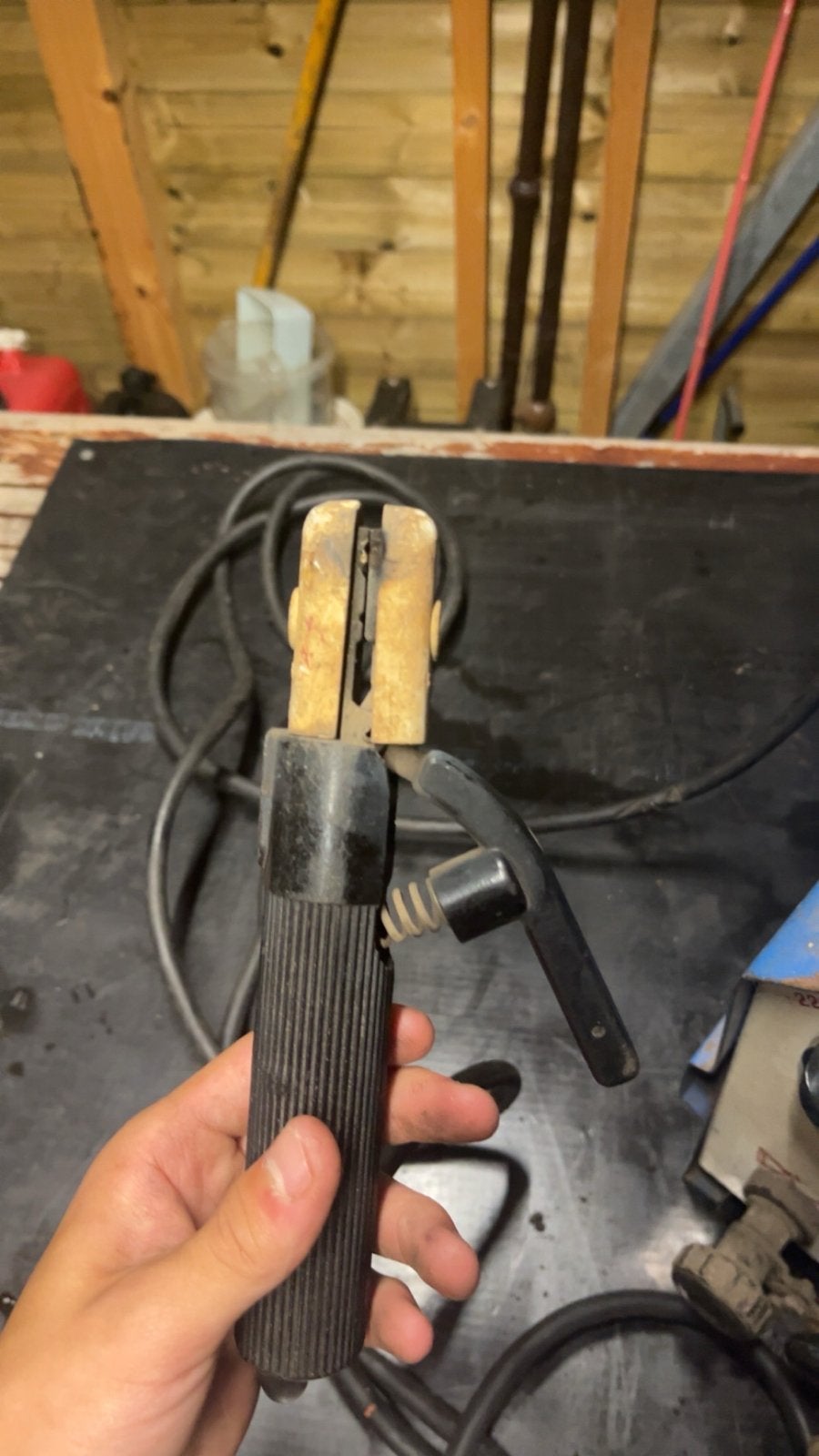 Record Lasapparaat met laskap en toebehoren, Ophalen of Verzenden, Gebruikt, Minder dan 150 ampère, Elektroden