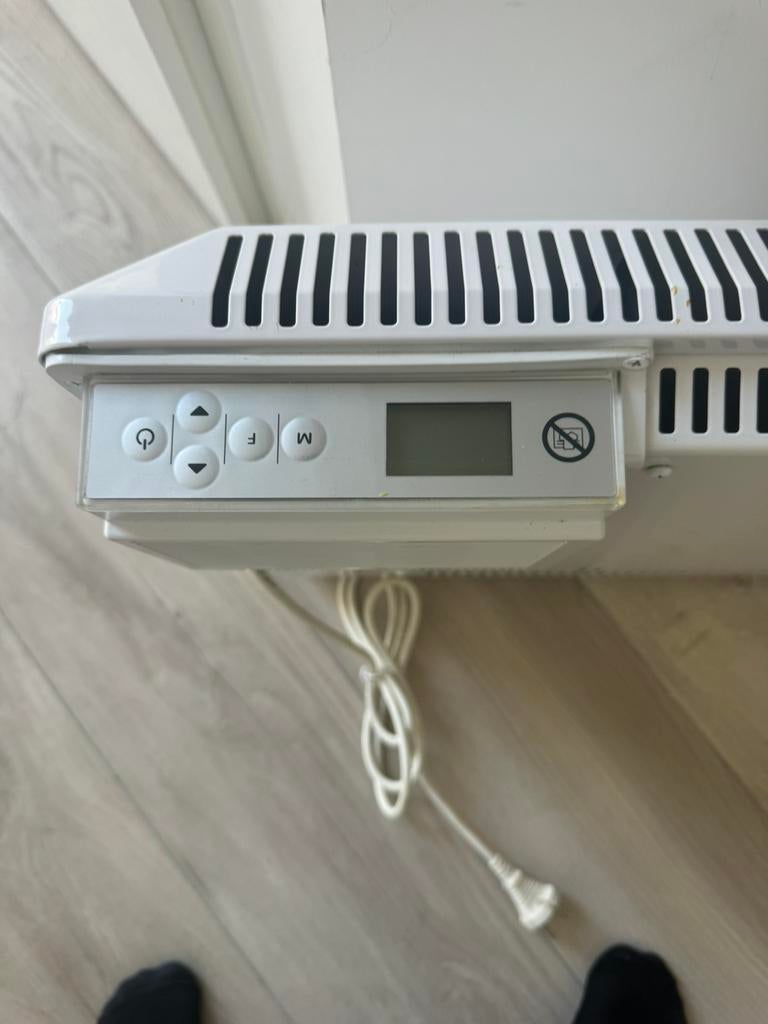 Radialight elektrische kachel - digitaal 1500W, Ophalen, 30 tot 80 cm, Kachel, Minder dan 60 cm