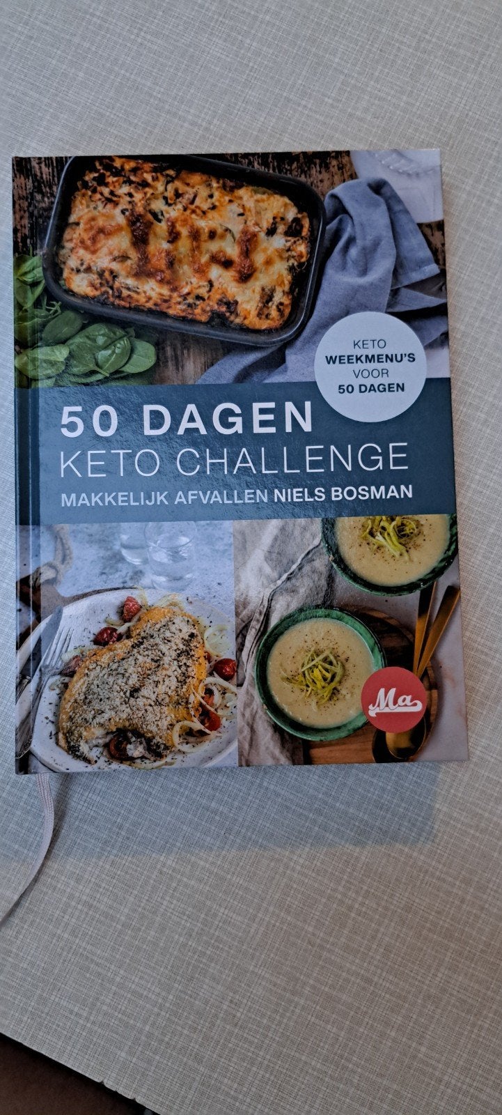 50 Dagen Keto Challenge - Niels Bosman, Boeken, Ophalen of Verzenden, Zo goed als nieuw, Dieet en Voeding, Niels Bosman