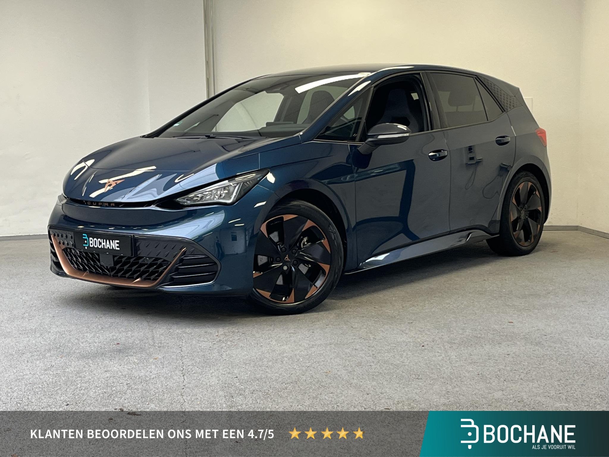 CUPRA Born Performance One 62 kWh | 92% SOH |, Auto's, Achterwielaandrijving, Gebruikt, Zwart, Alcantara