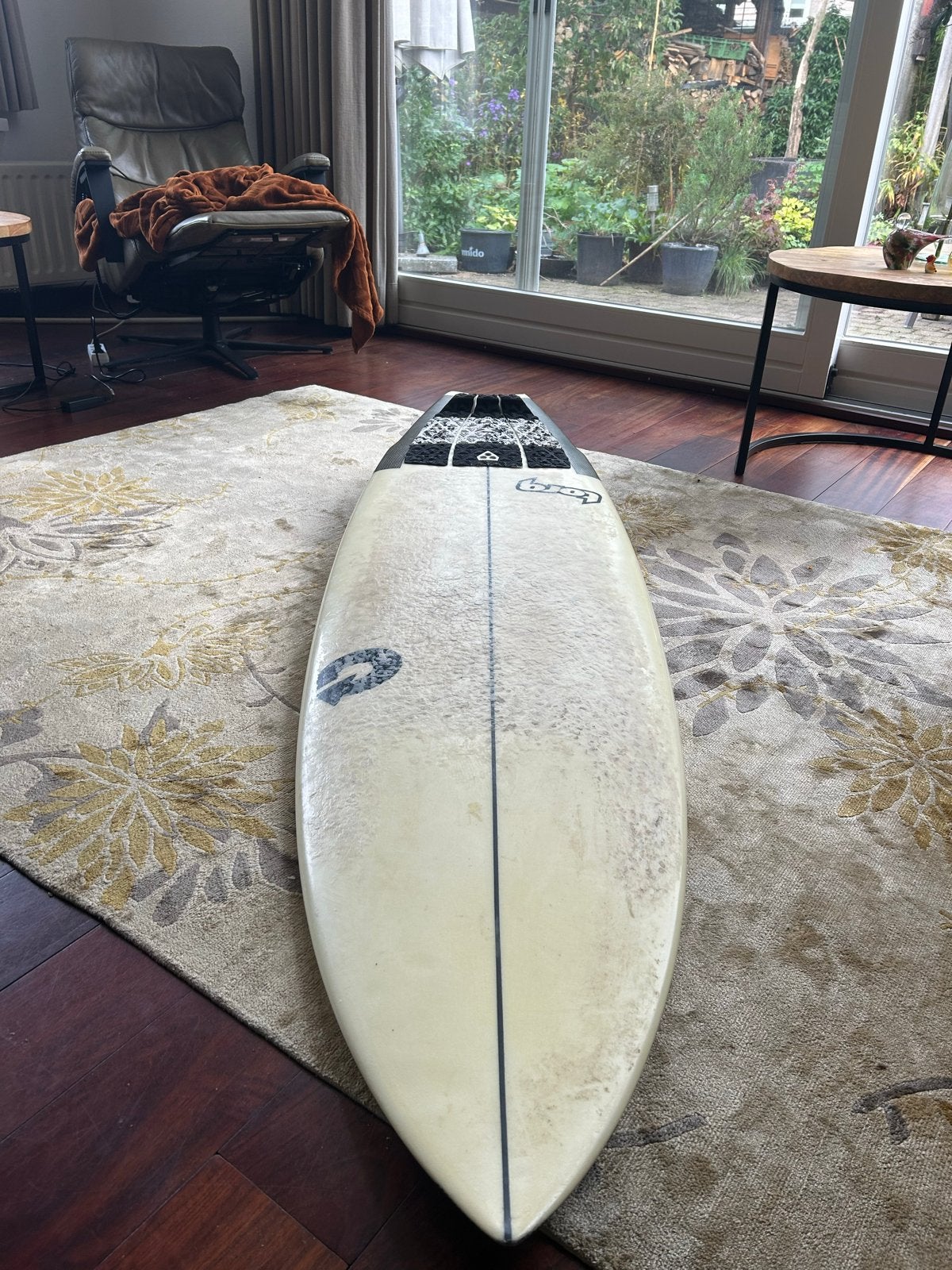 Torq Go-Kart Shortboard 5’10 - Gebruikt met nieuwe vinnen, Watersport en Boten, Ophalen of Verzenden, Gebruikt, Shortboard, Met vinnen