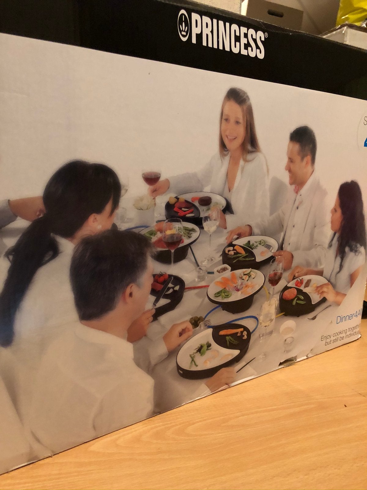 Gourmet voor 4 personen, Ophalen, Zo goed als nieuw, 4 t/m 7 personen