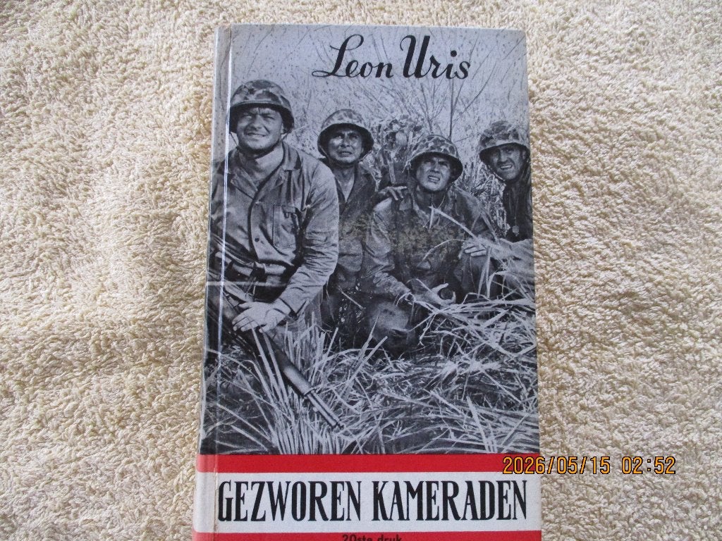 gezworen kameraden,leon uris, Ophalen of Verzenden, Zo goed als nieuw