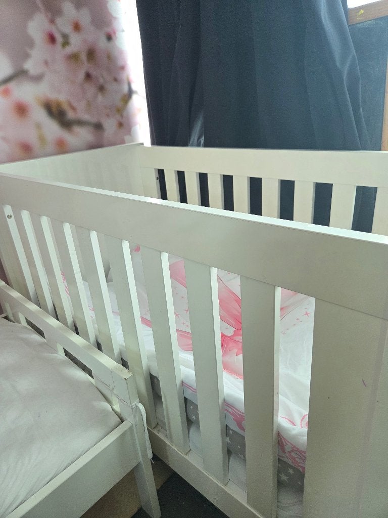 Baby bedledikant, Ophalen, Gebruikt, Ledikant